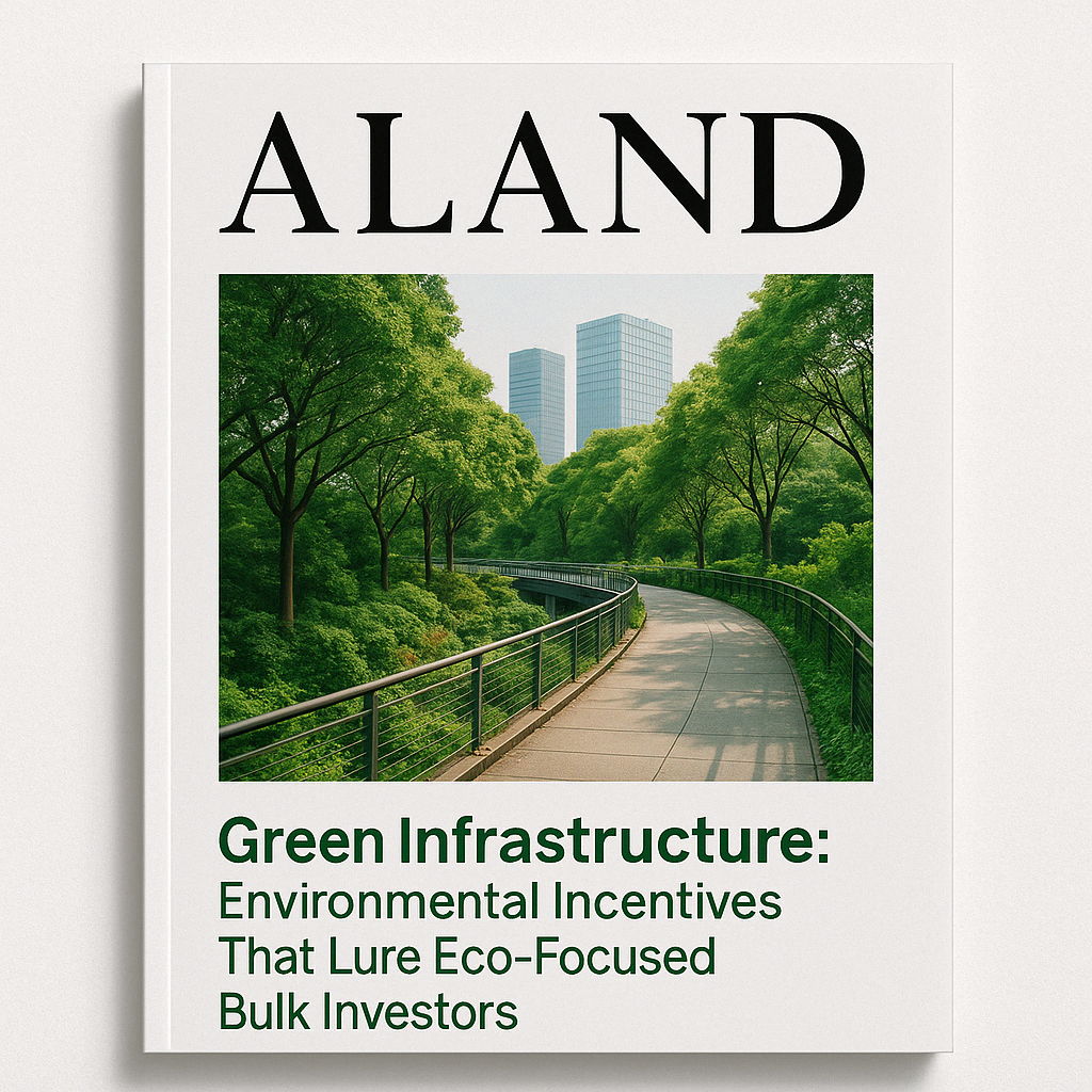 Green Infrastructure: Incentives Luring Bulk Investors